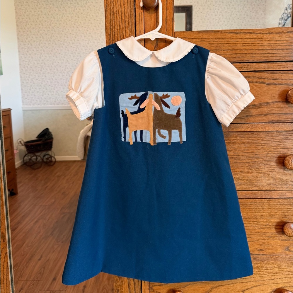 Chocolate Soup Size 6 Dress & White Blouse